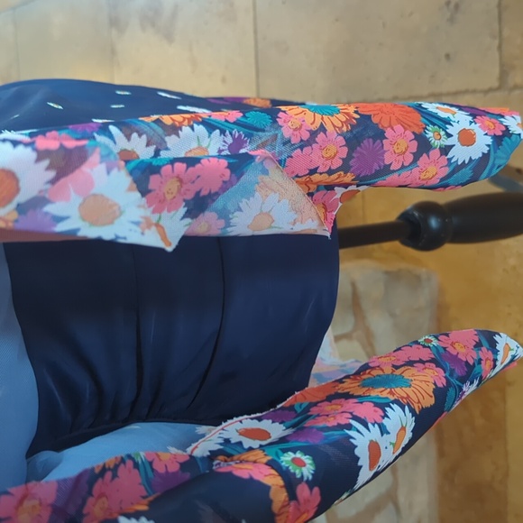 BloomChic Mesh Overlay Swim Sundress - Picture 9 of 17